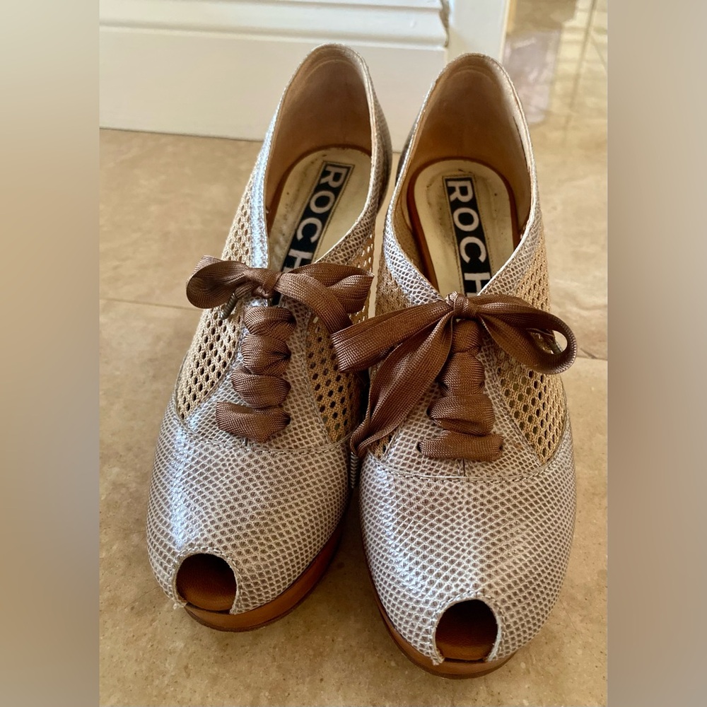 Simone Rocha neutral platform pumps - size 7 - Picture 4 of 5